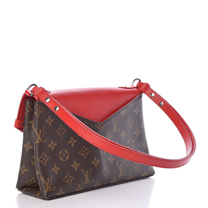 Louis Vuitton Monogram Epi Saint Michel Coquelicot 3 of 11