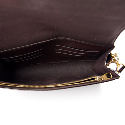 Louis Vuitton Vernis Ana Clutch Amarante 4 of 8