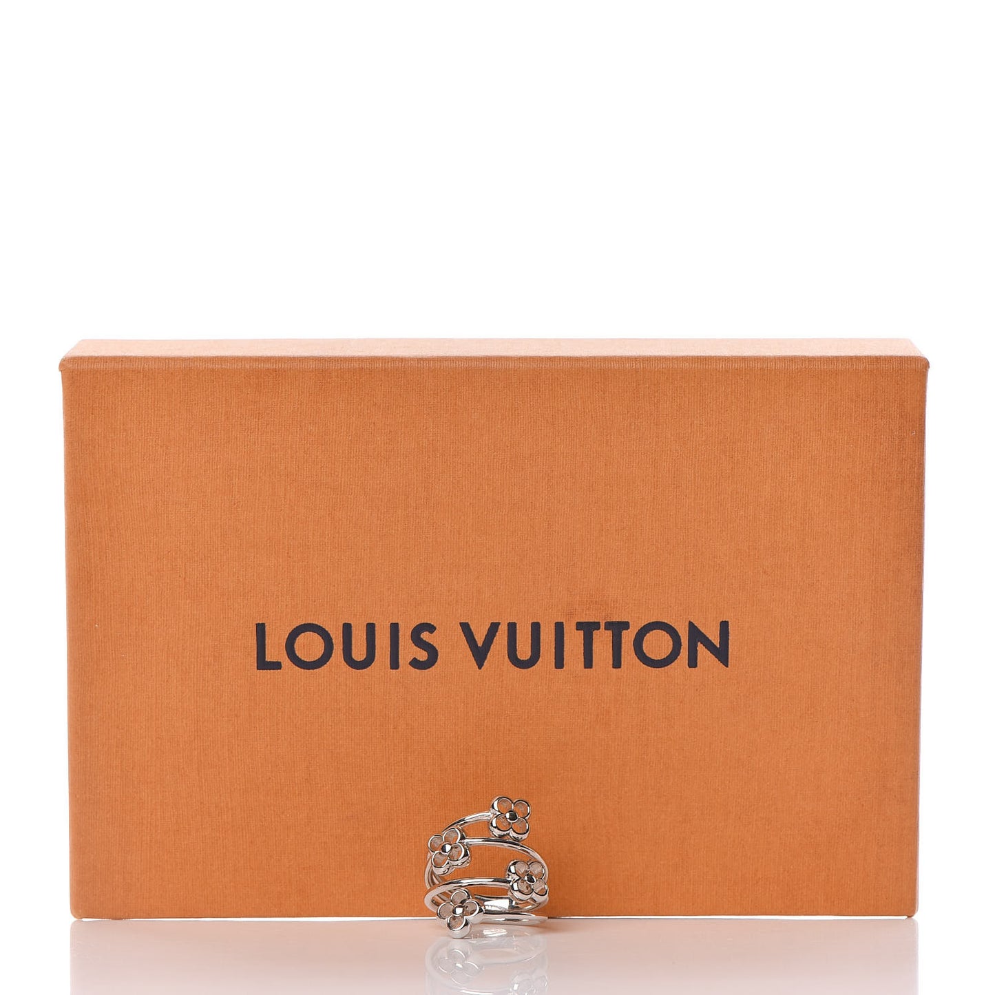 Flower Full Ring M Silver