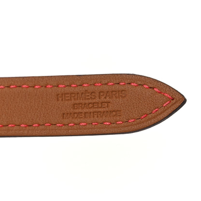 Hermes Swift Apple Watch Attelage Double Tour Band Orange Field 5 of 10