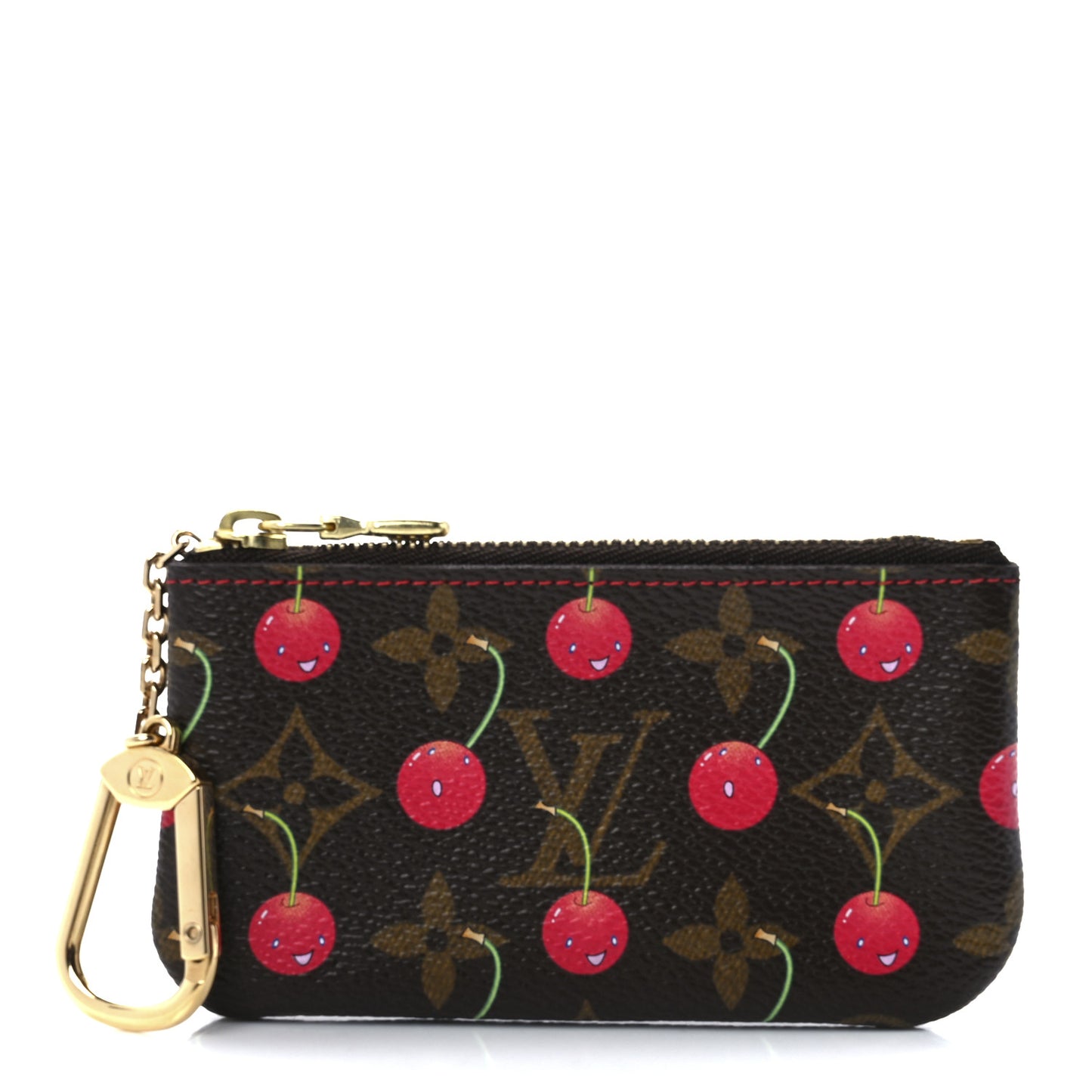 Monogram Cerises Key Pouch