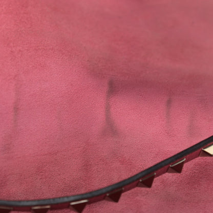 Valentino Garavani Pebbled Calfskin Medium Rockstud Flip Lock Crossbody Bag Shadow Pink 6 of 12