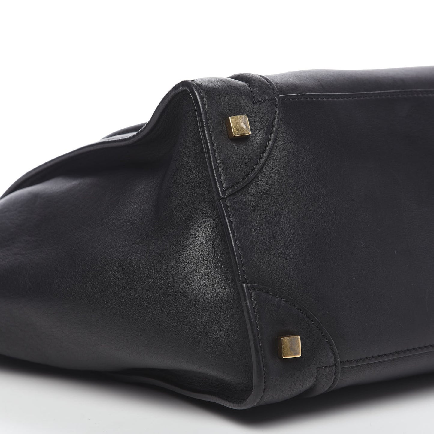 Smooth Calfskin Mini Luggage Black