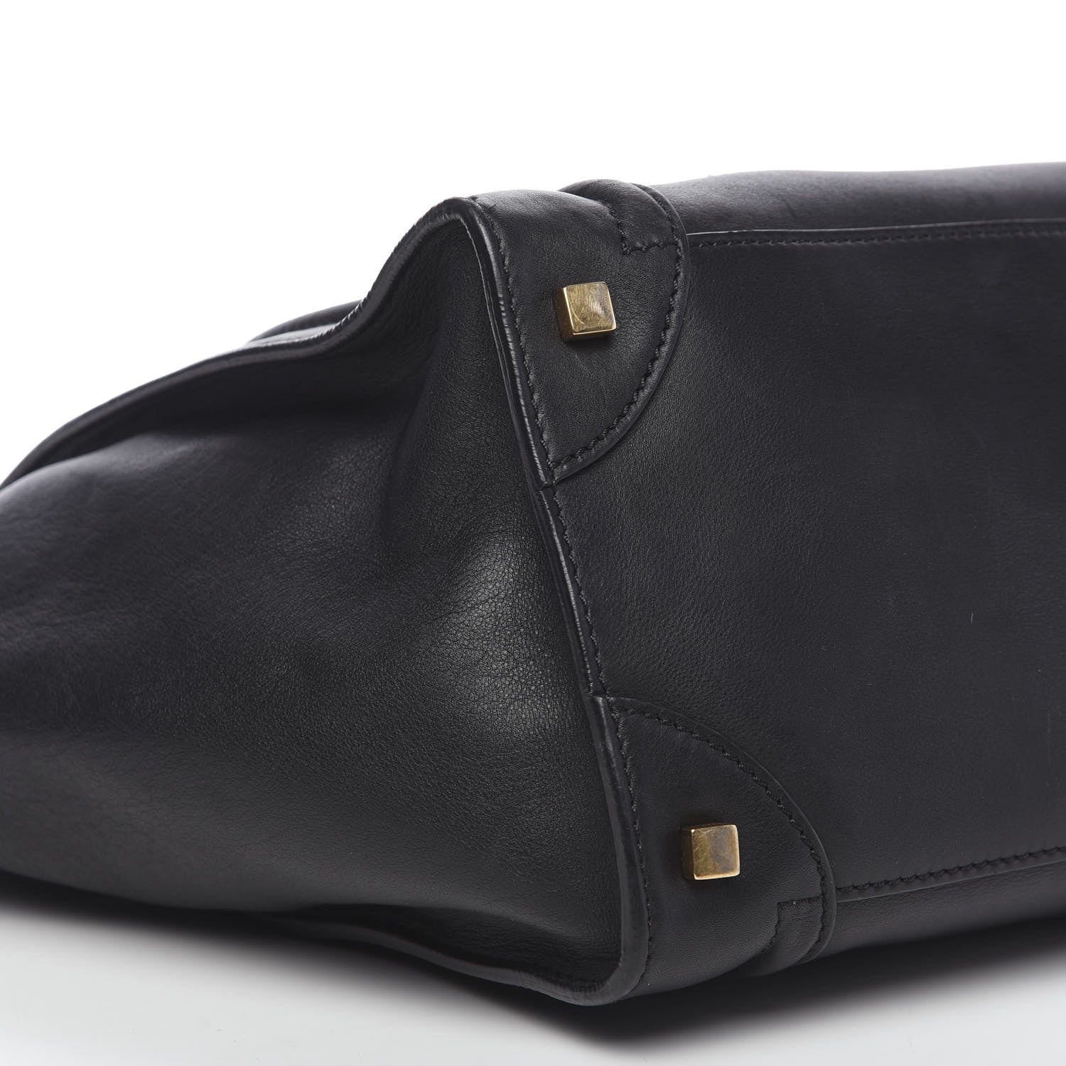 Celine Smooth Calfskin Mini Luggage Black 5 of 12