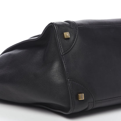 Celine Smooth Calfskin Mini Luggage Black 5 of 12