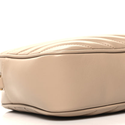 Saint Laurent Calfskin Matelasse Monogram Lou Camera Bag Dark Beige 9 of 10