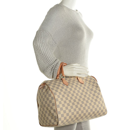 Louis Vuitton Damier Azur Speedy 35 2 of 7