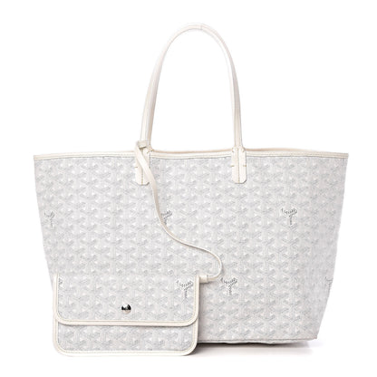 Goyard Goyardine Saint Louis PM White 1 of 21