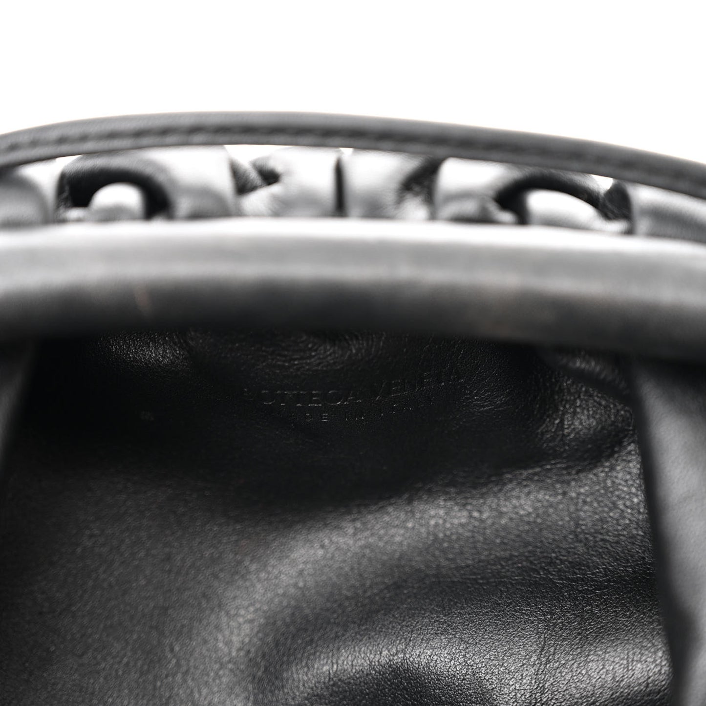 Butter Calfskin The Mini Pouch Black