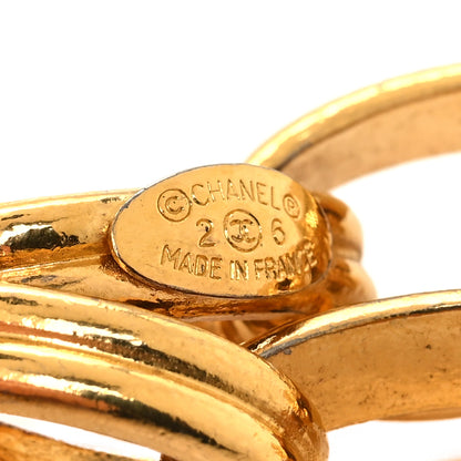 Chanel Metal Chain CC Medallion Belt Gold 3 of 3