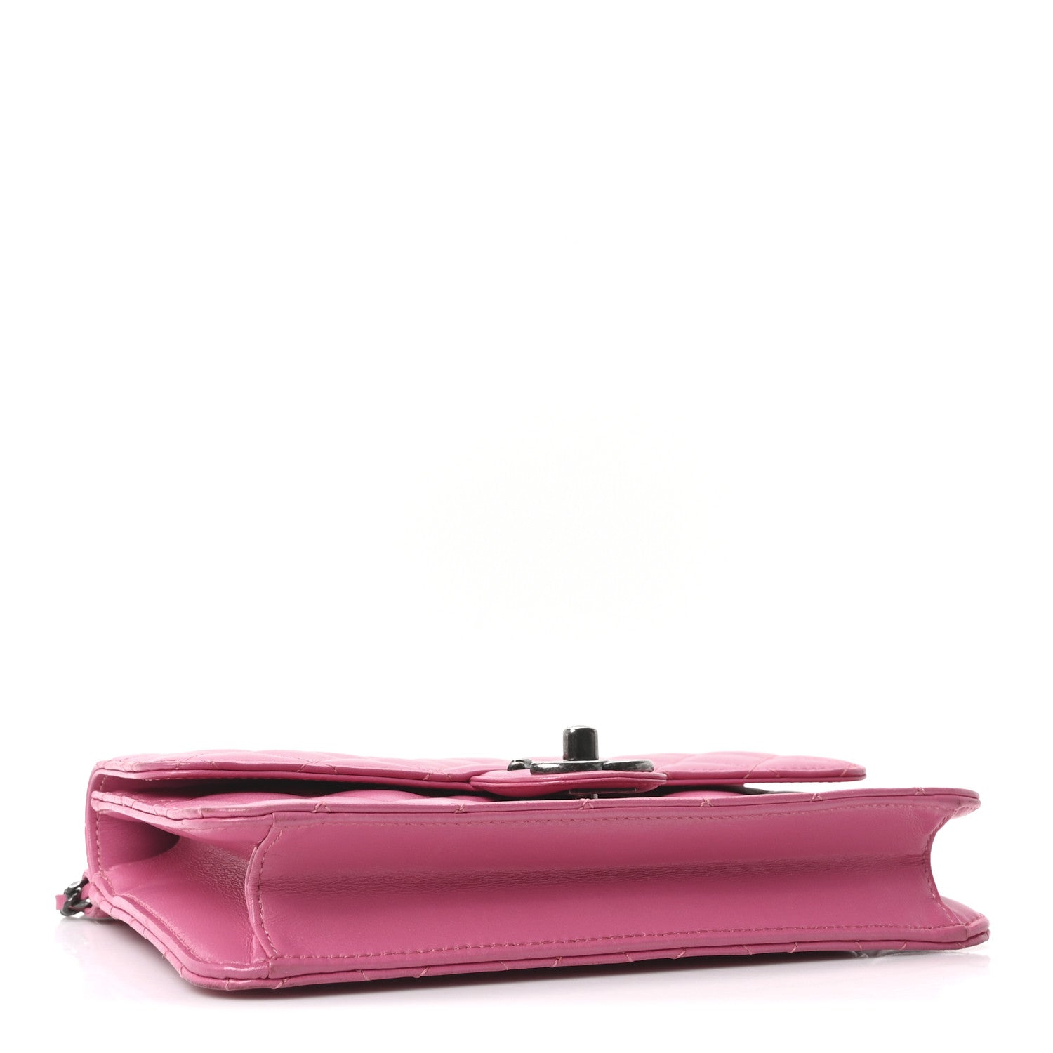 Chanel Lambskin Quilted Medium Crossing Times Flap Pink 4 of 11