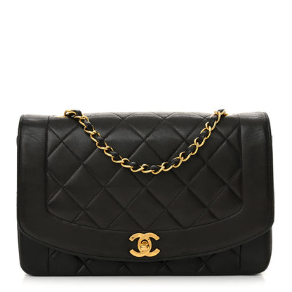 Chanel Lambskin Medium Single Flap Black 1 of 18