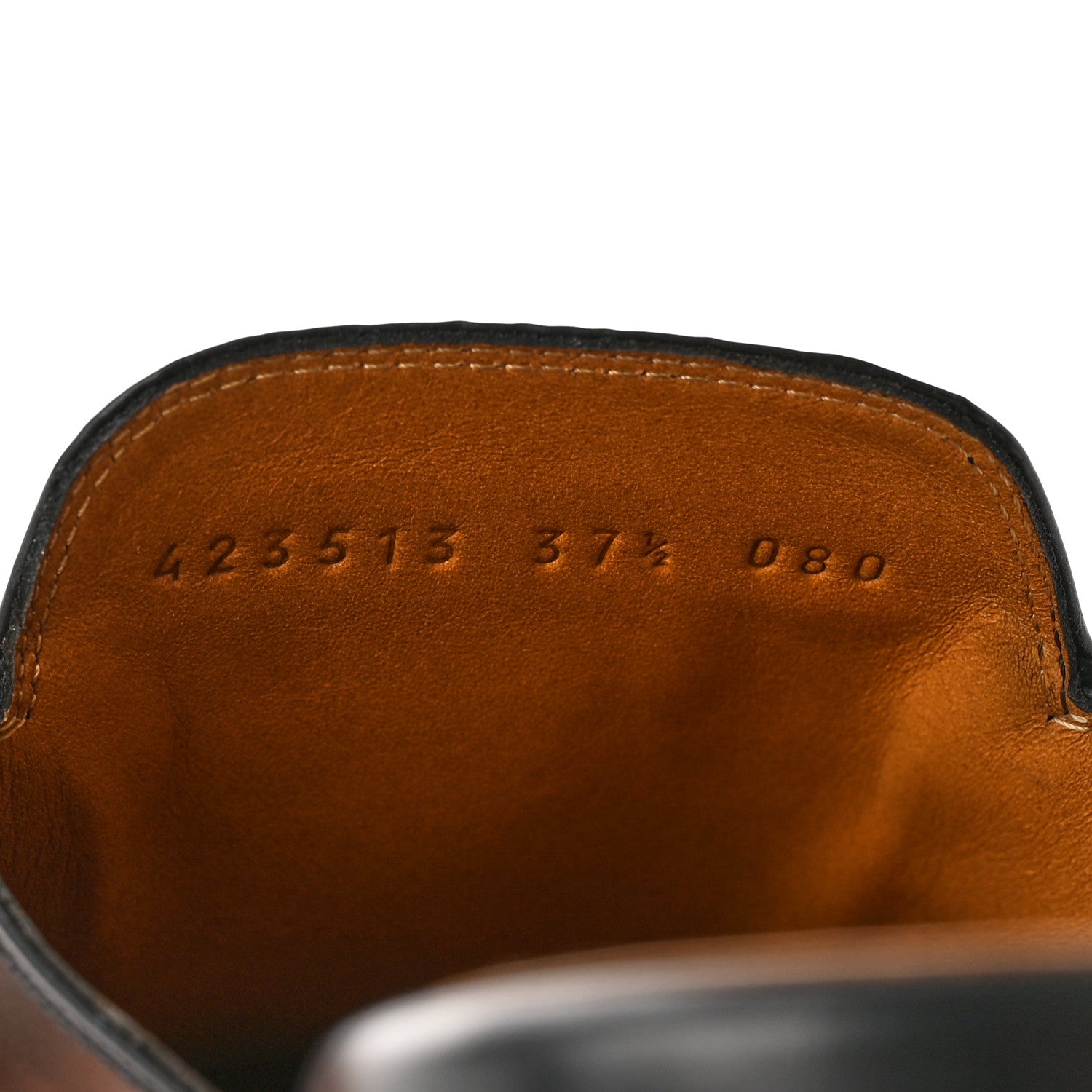 Gucci Calfskin Womens Princetown Slippers 37.5 Black 8 of 10