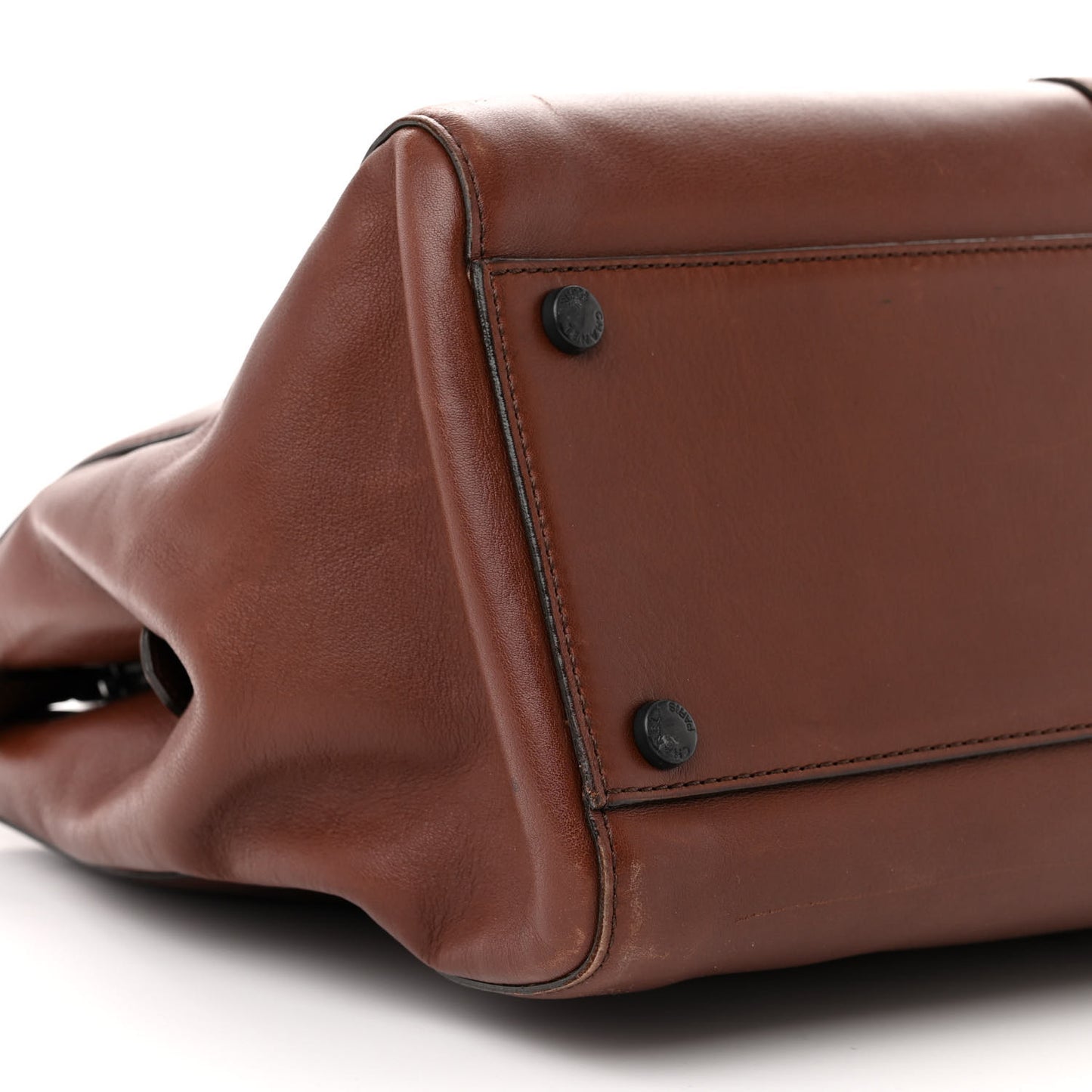 Calfskin CC Tote Brown