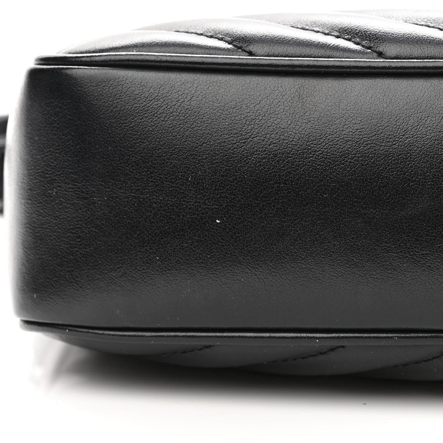 Saint Laurent Calfskin Matelasse Monogram Monochrome Lou Camera Bag Black 9 of 10