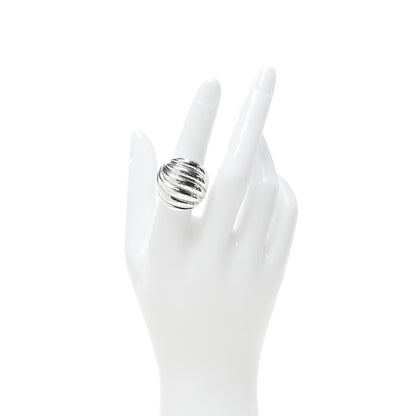 David Yurman Sterling Silver 18K Yellow Gold Sculpted Cable Ring 52 6 2 of 6
