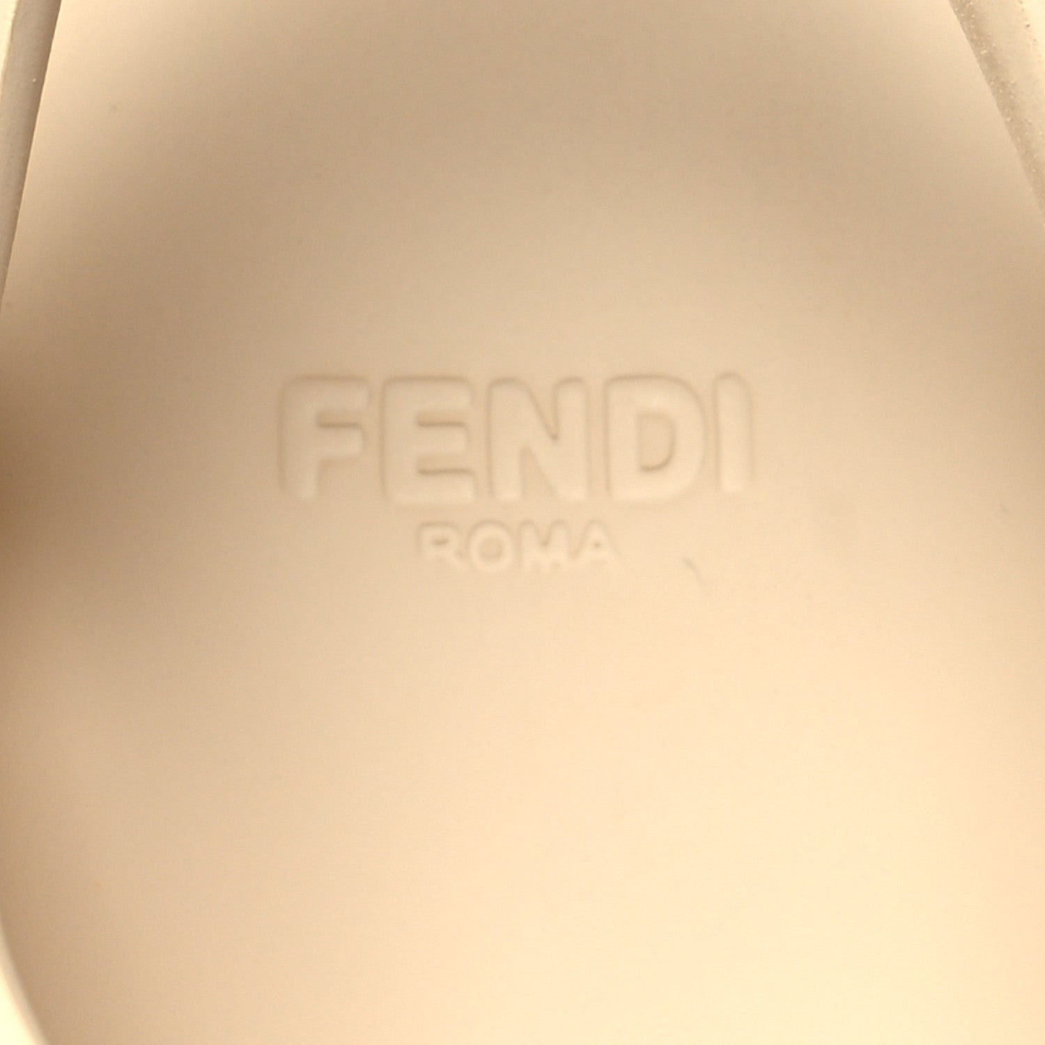 Fendi Rubber FF Sporty Hiker 25mm Sandals 38 Chalk 8 of 8