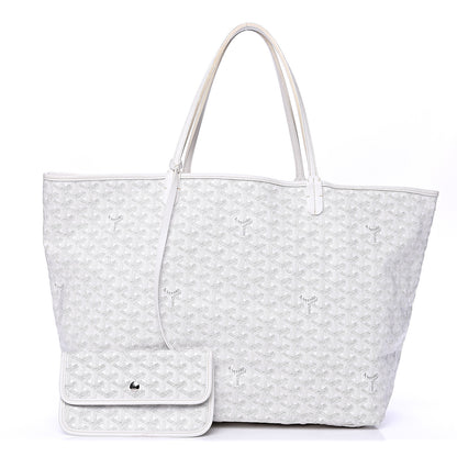 Goyard Goyardine Saint Louis GM White 1 of 16