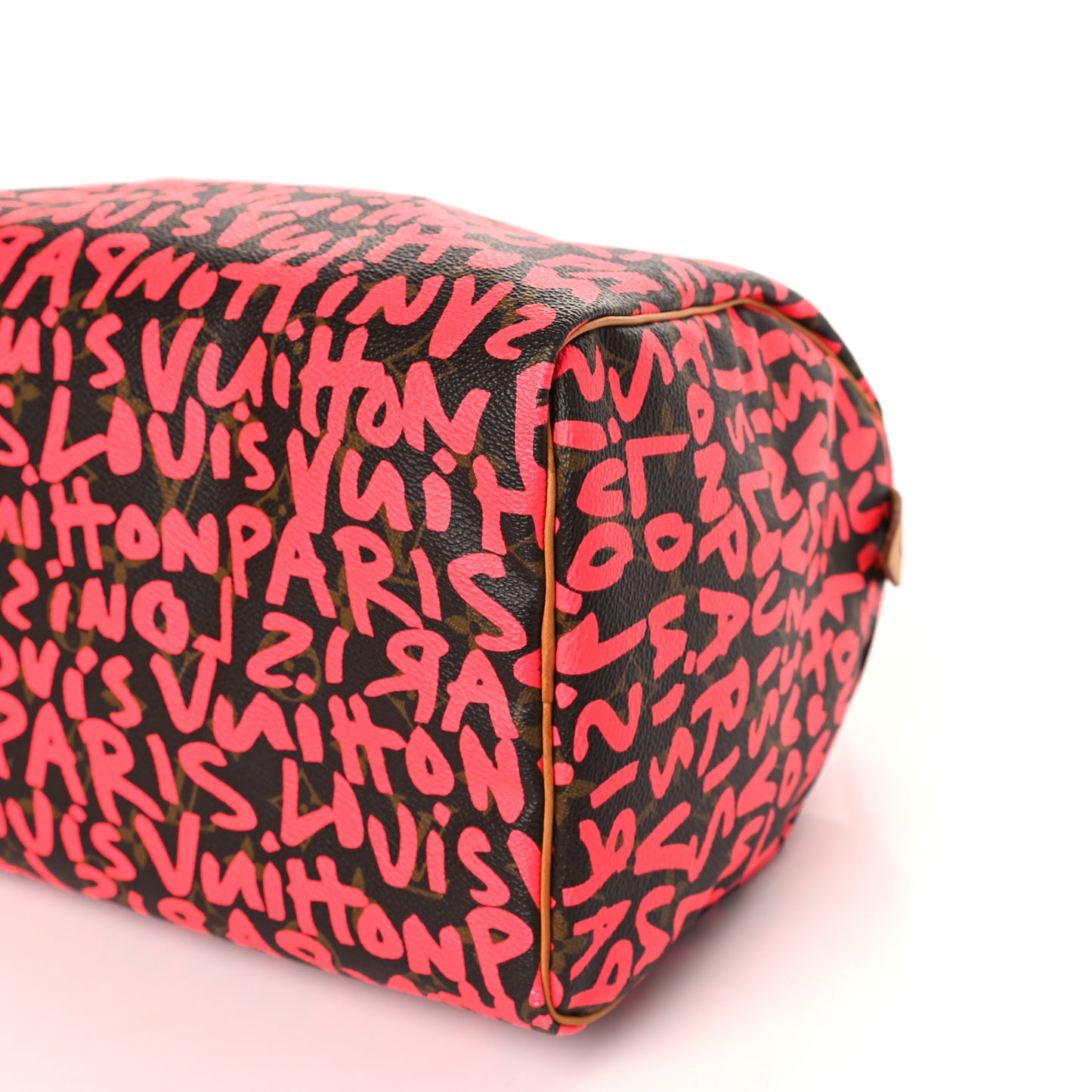 Monogram Graffiti Speedy 30 Fuchsia