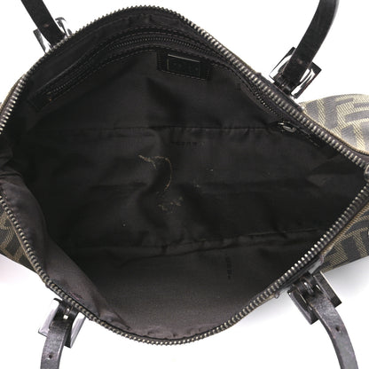Fendi Zucca Buckle Shoulder Bag Tobacco 5 of 10