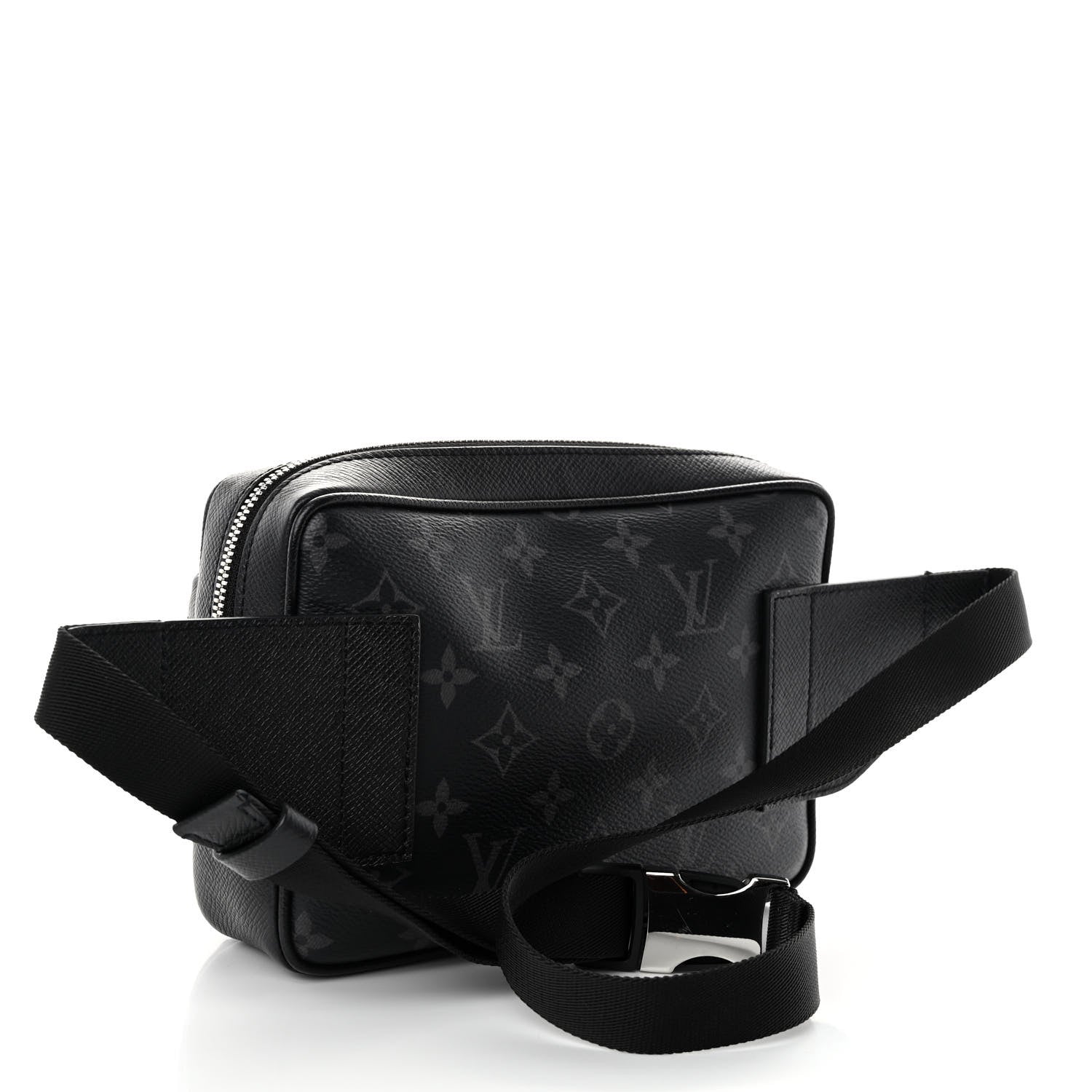 Louis Vuitton Taiga Monogram Eclipse Outdoor Bum Bag Black 3 of 9