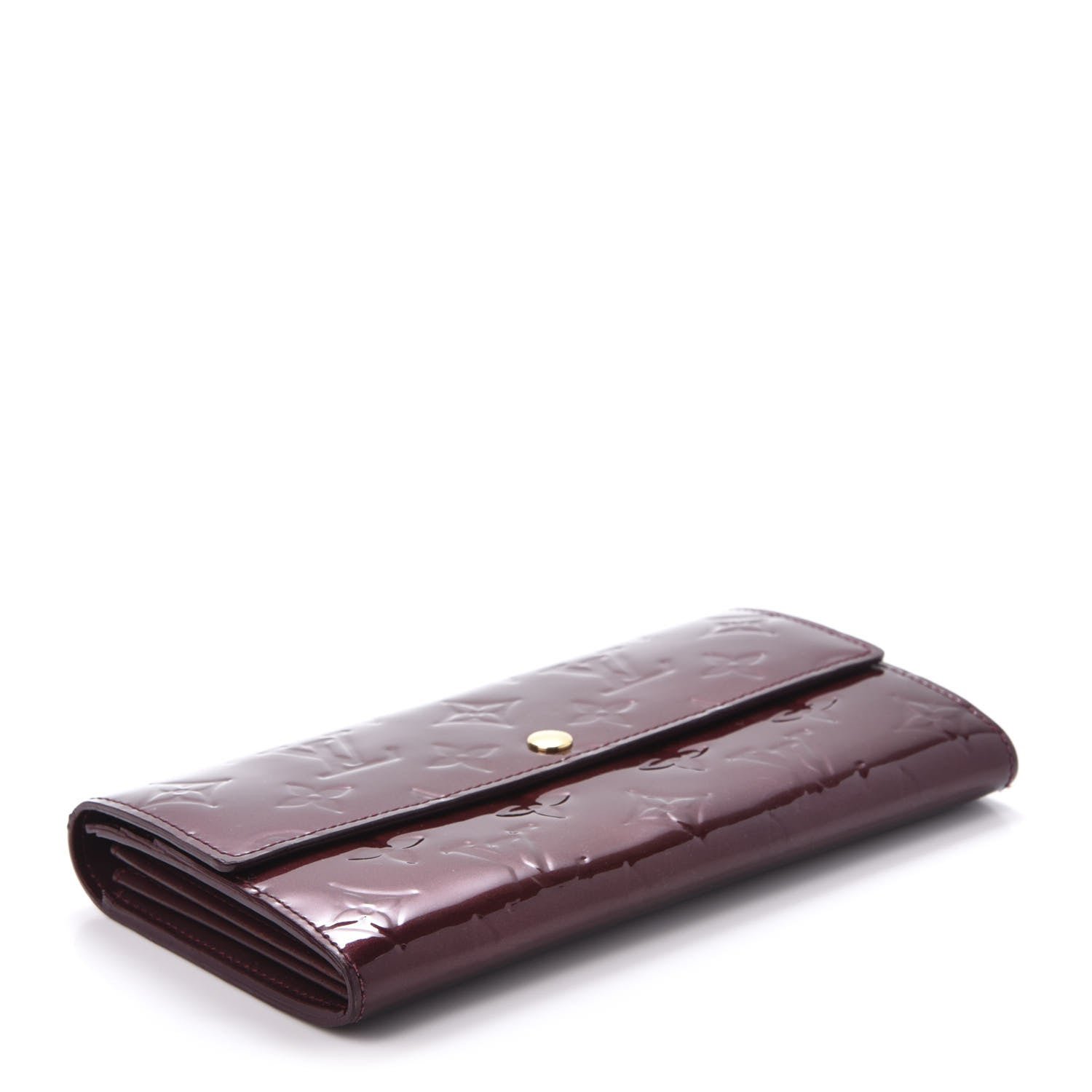 Louis Vuitton Vernis Sarah Wallet Rouge Fauviste 4 of 10