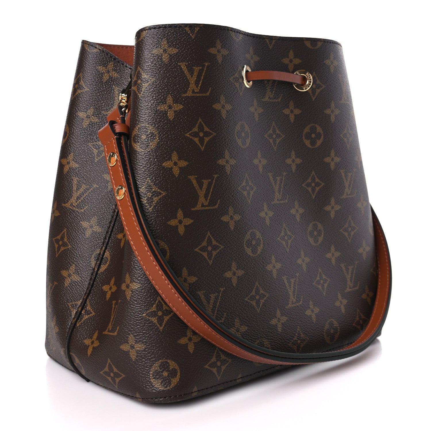 Louis Vuitton Monogram Neonoe MM Caramel 2 of 8