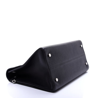 Christian Dior Grained Calfskin Large Diorever Flap Black 4 of 16