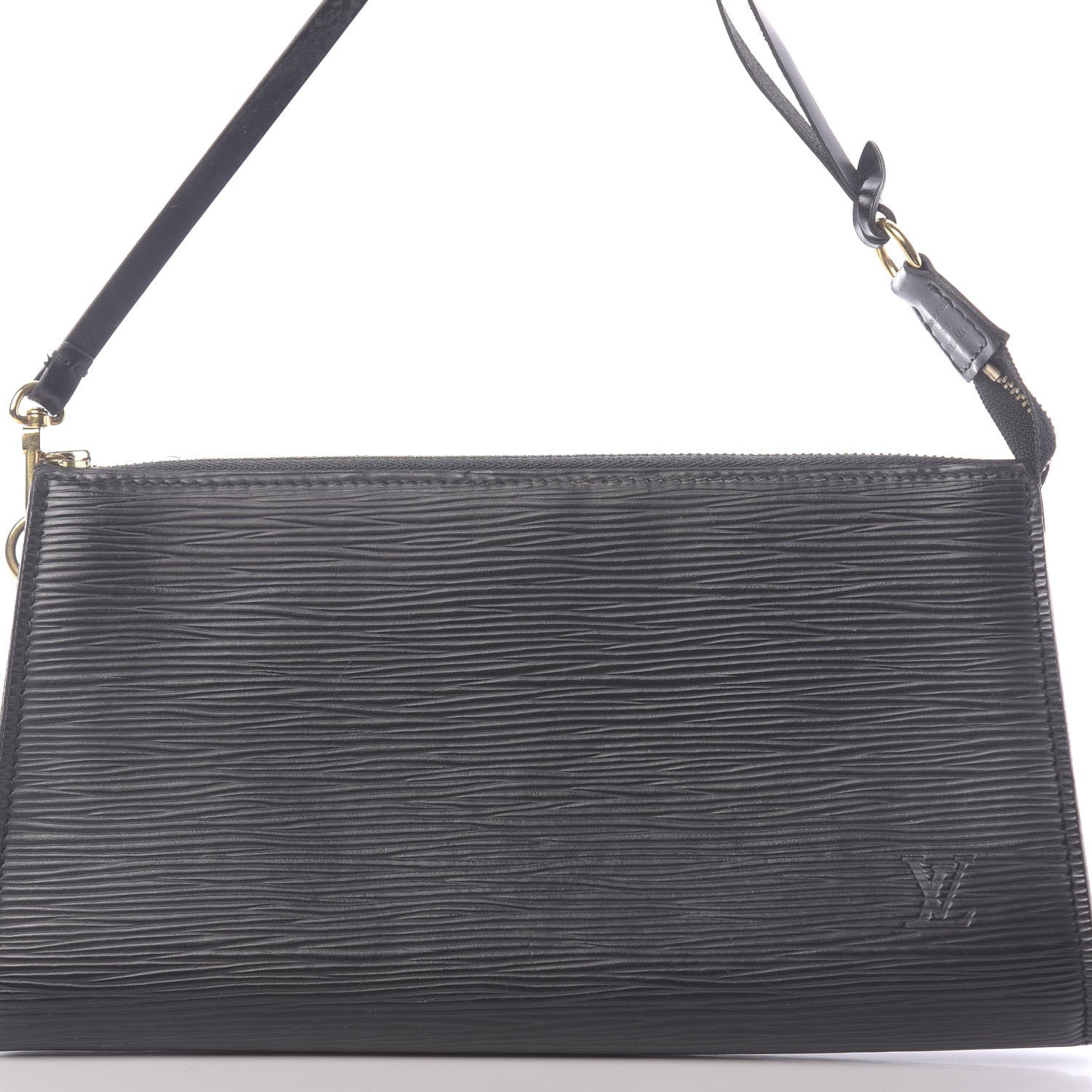 Louis Vuitton Epi Pochette Accessories 24 Black 11 of 14