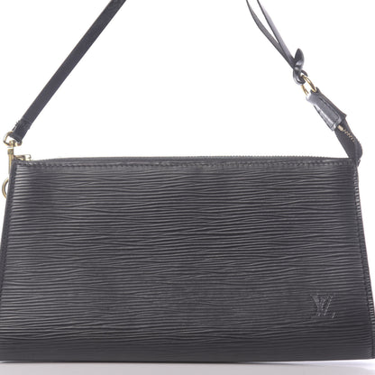 Louis Vuitton Epi Pochette Accessories 24 Black 11 of 14