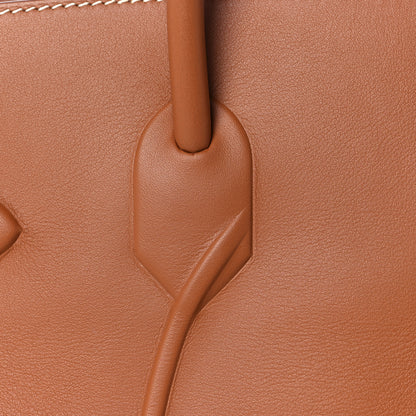 Hermes Swift Birkin Shadow 25 Gold 12 of 29