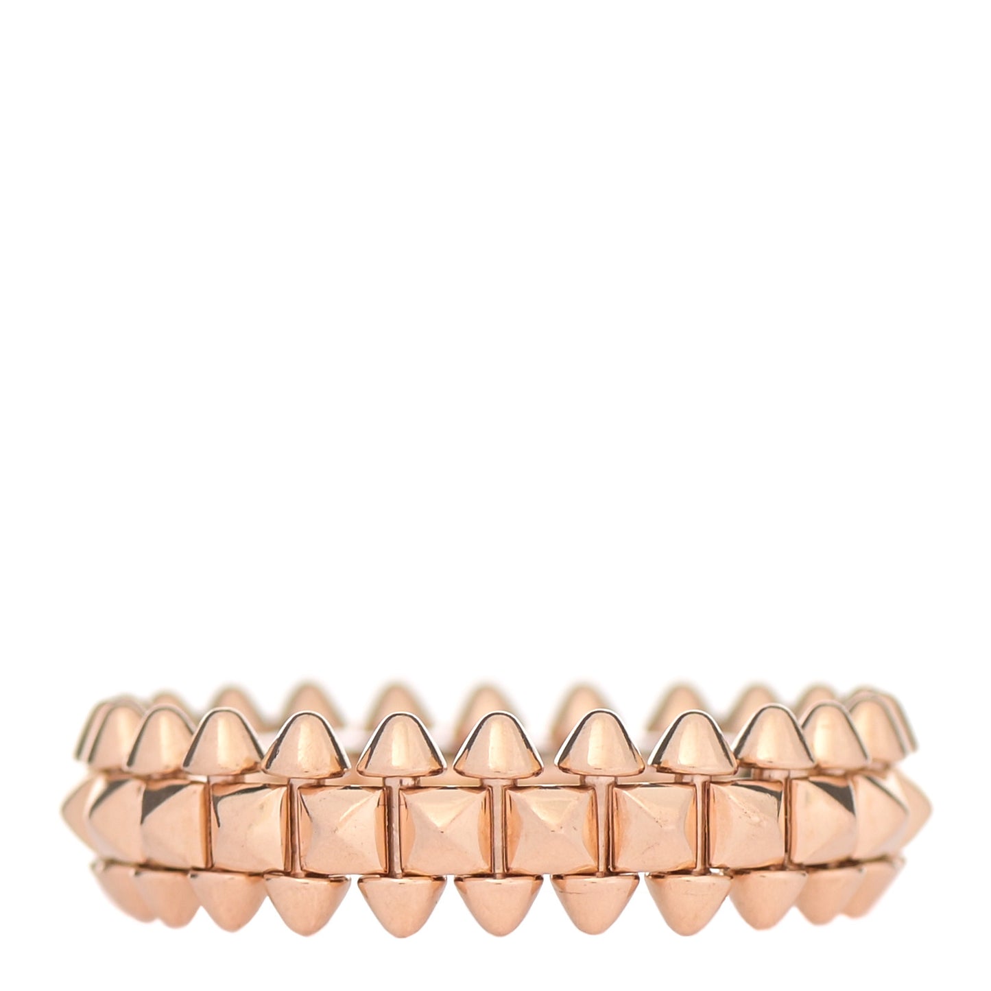 18K Pink Gold SM Clash De Cartier Ring 57 8