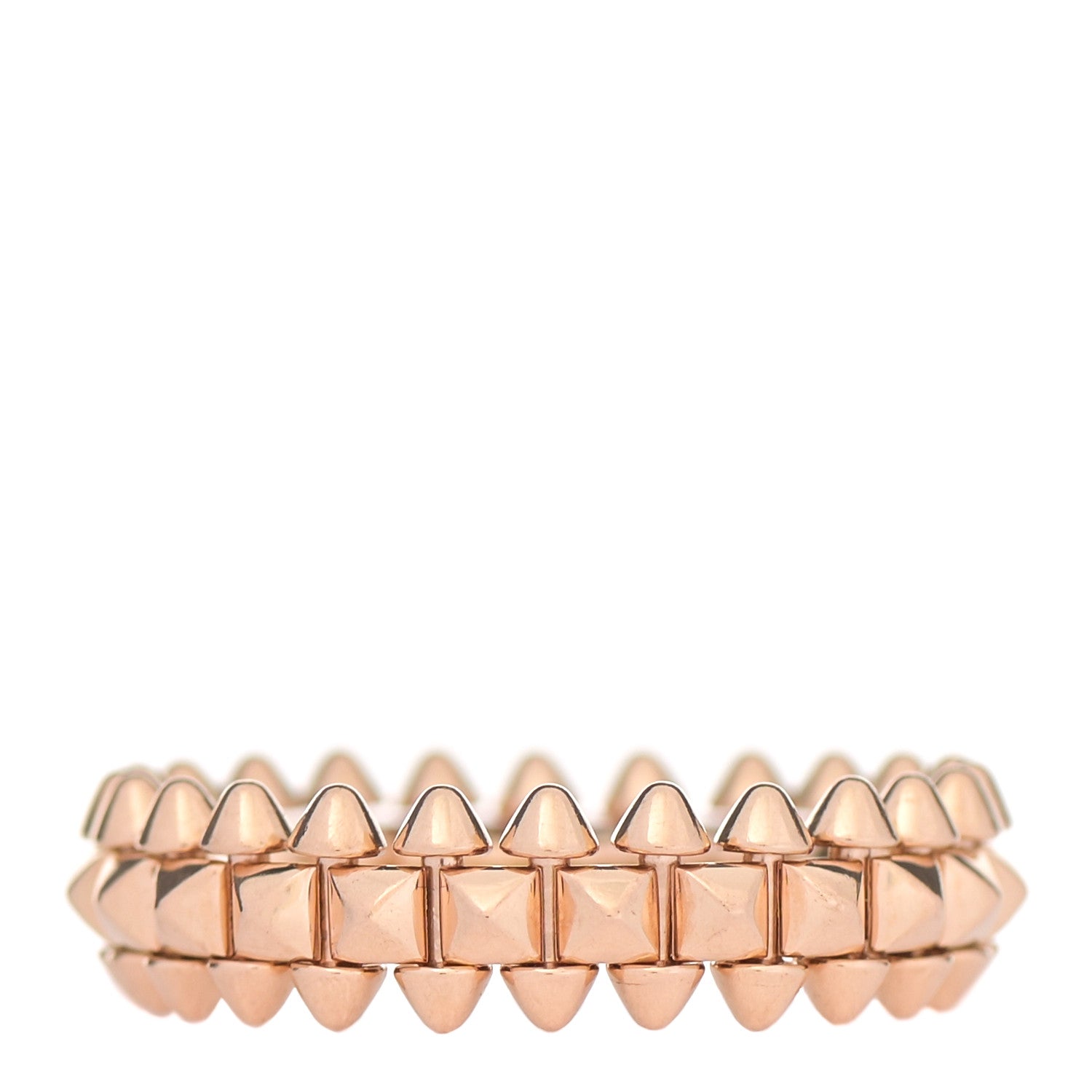 Cartier 18K Pink Gold SM Clash De Cartier Ring 57 8 1 of 5