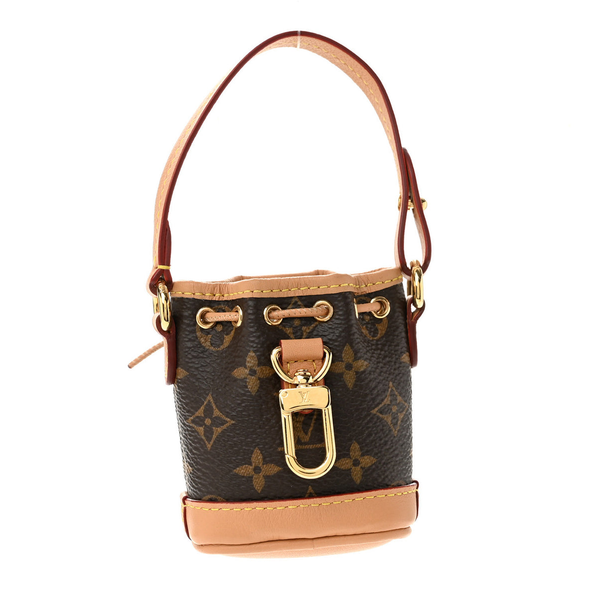 Monogram Micro Noe Bag Charm Key Ring