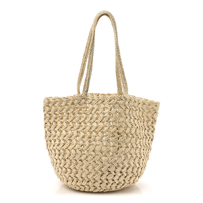 The Row Raffia Estelle Tote Bag Wheat 1 of 9