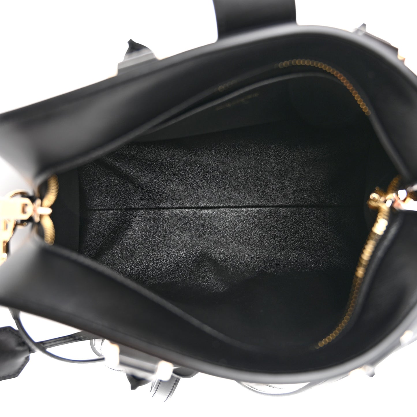 Calfskin Monogram Baby Cabas Black