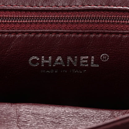 Chanel Washed Lambskin Quilted Bijoux Chain Accordion Flap Black 9 of 13
