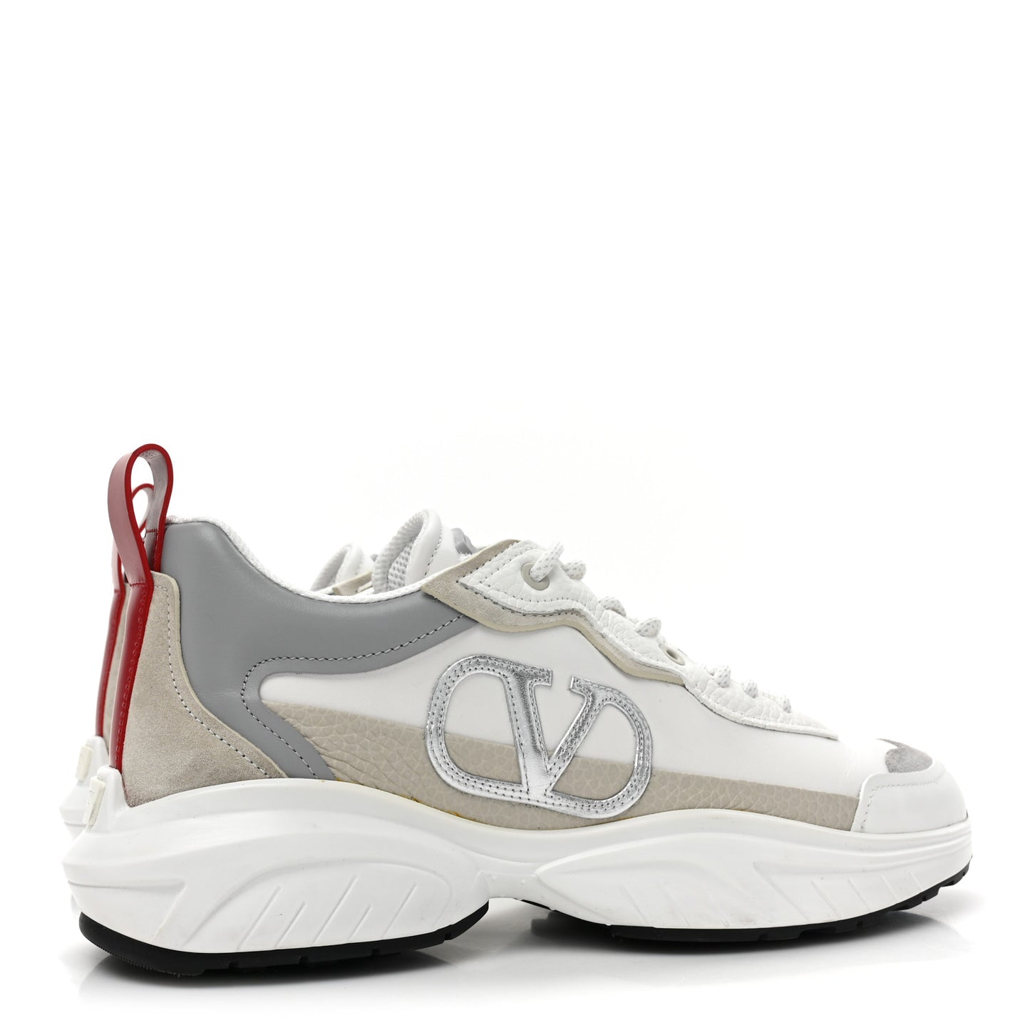 Calfskin Split Shegoes Sneakers 39 Ghiaccio White