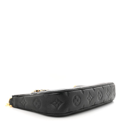 Louis Vuitton Empreinte Monogram Giant Multi Pochette Accessories Large Pochette Black 4 of 9