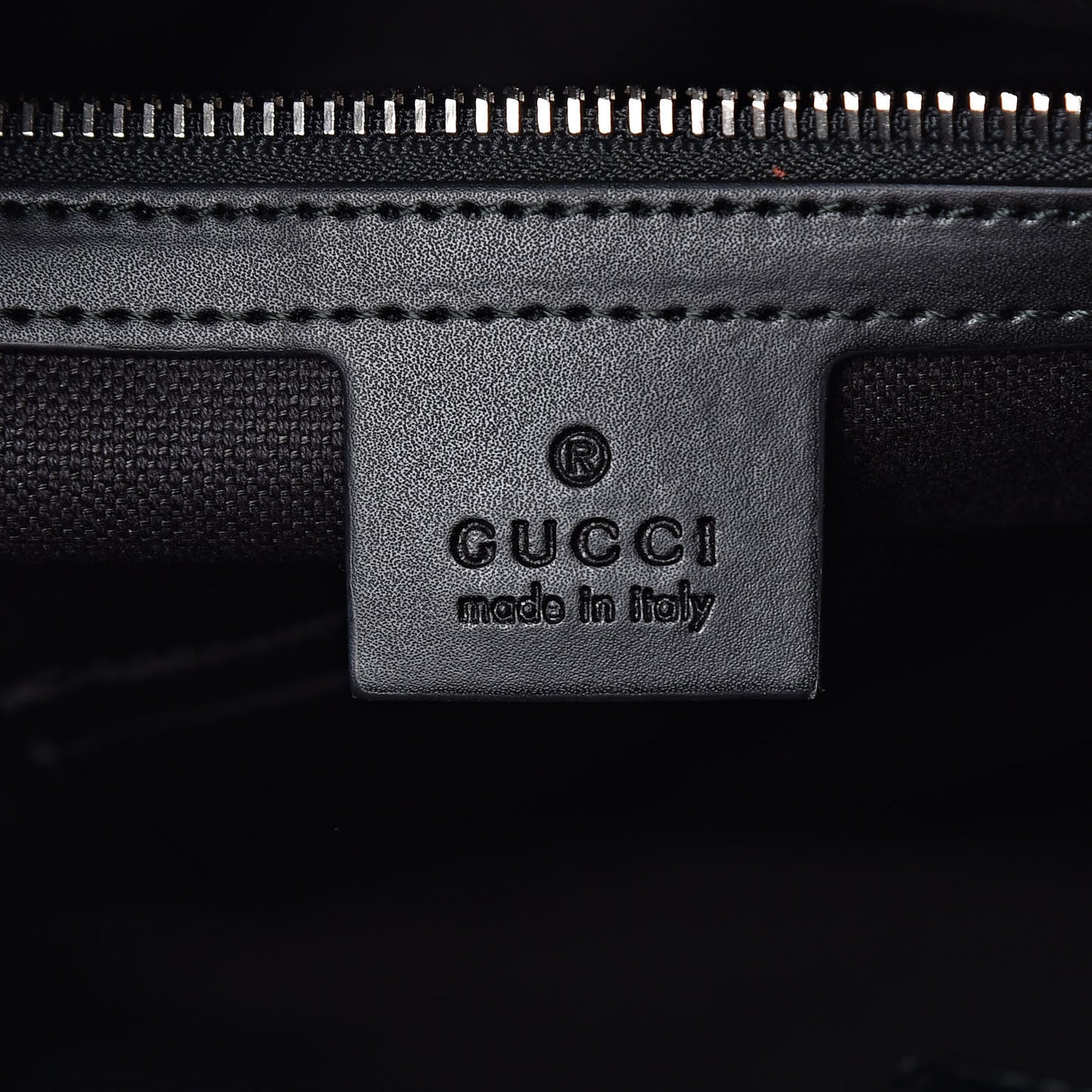 GG Supreme Monogram Web Tote Backpack Black Grey