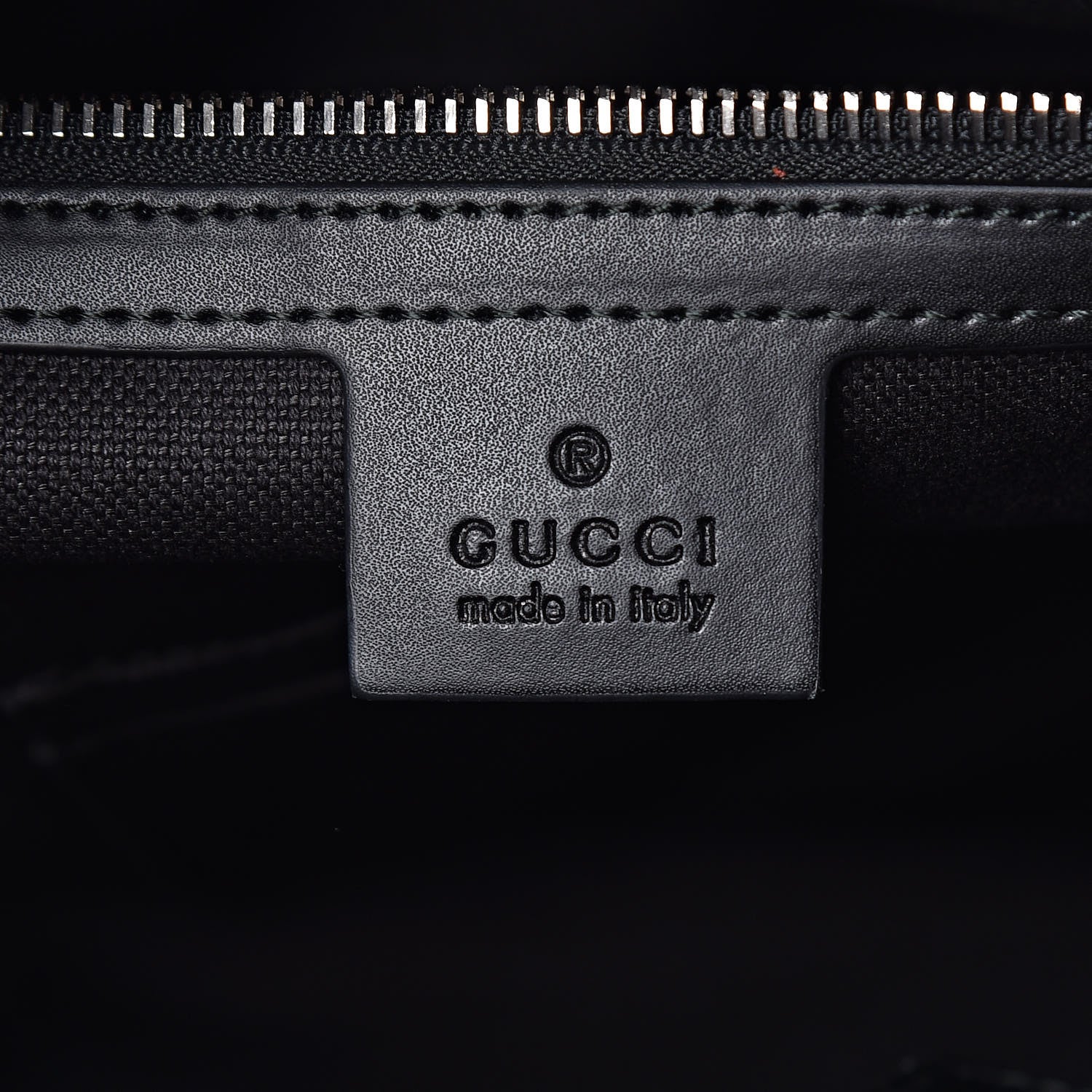 Gucci GG Supreme Monogram Web Tote Backpack Black Grey 6 of 12