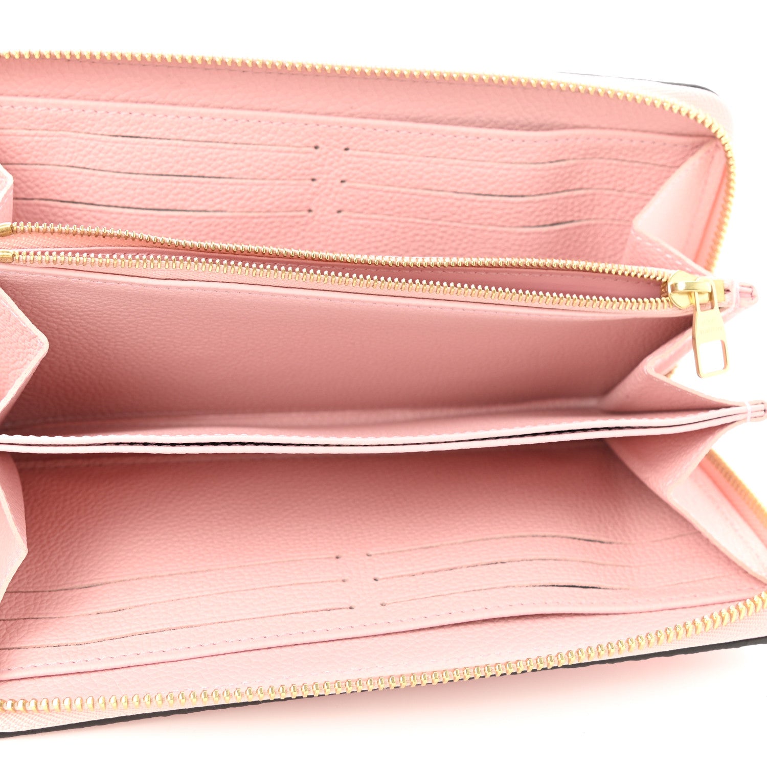 Louis Vuitton Empreinte Monogram Giant By The Pool Zippy Wallet Bouton De Rose 5 of 7