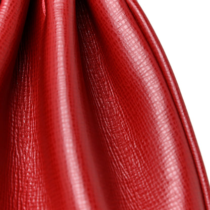 Valentino Garavani Grainy Calfskin Mini Rockstud Alcove Top-Handle Bag Rouge Pur 13 of 13