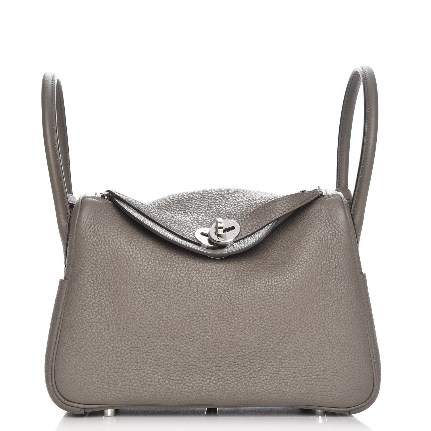 Hermes Taurillon Clemence Lindy 26 Etain 1 of 8