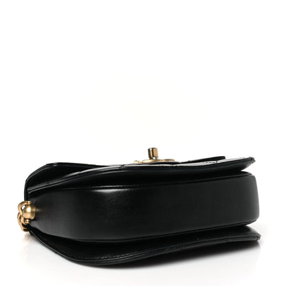 Chanel Calfskin Quilted Moon Messenger Black 4 of 11