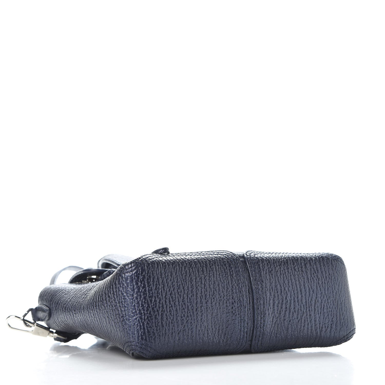 3.1 Phillip Lim 3.1 Textured Calfskin Mini Pashli Satchel Ink 3 of 8