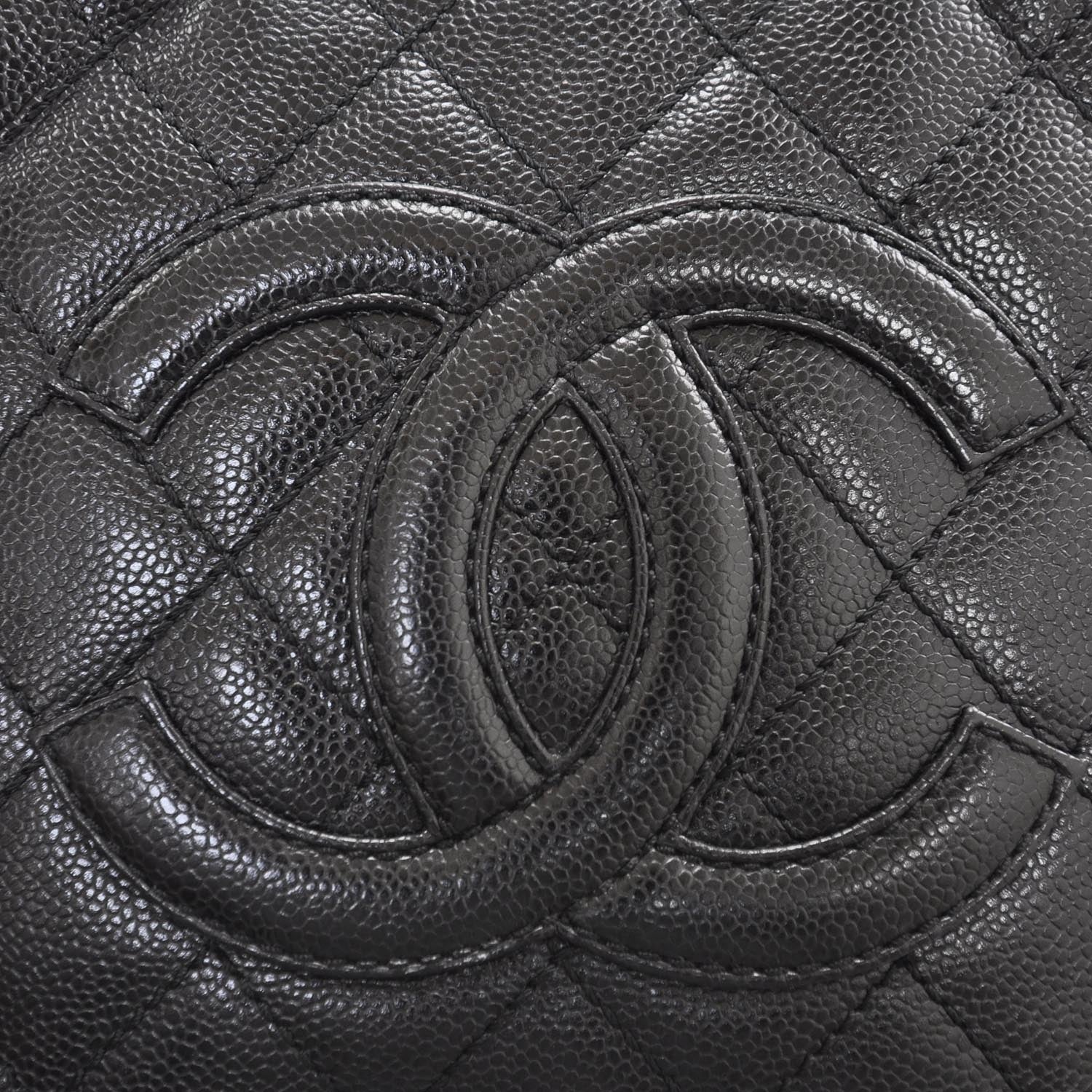 Chanel Caviar Quilted Shoulder Bag Black 9 of 9