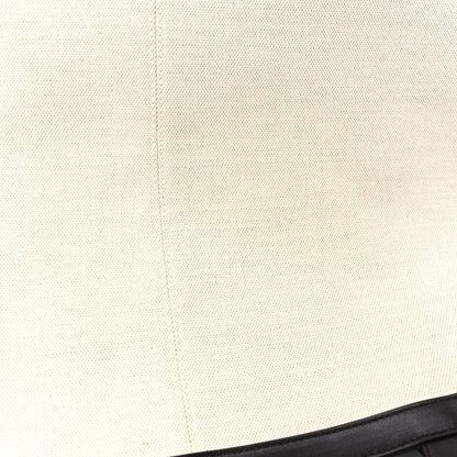 Bottega Veneta Canvas Nappa Intrecciato Flip Flap Tote Natural Fondant 10 of 10