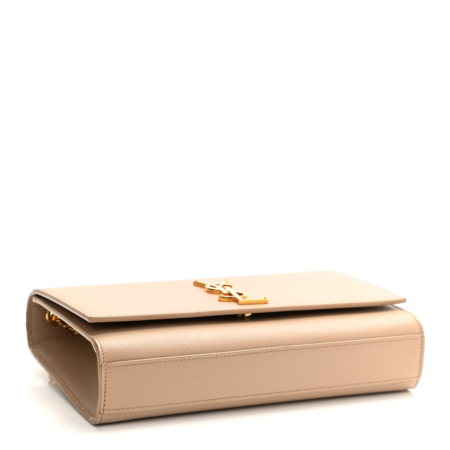 Grain De Poudre Medium Monogram Kate Satchel Dark Beige