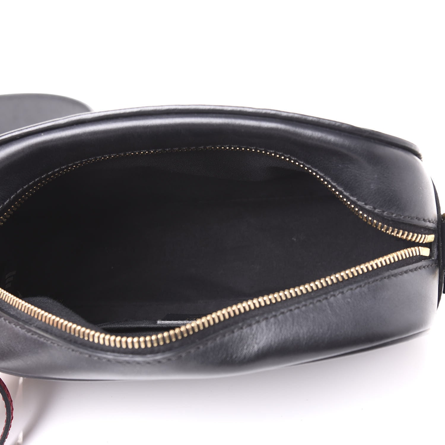 Fendi Vitello Century F is Fendi Bi-Color FF 1974 Embossed Camera Case Maya Black 4 of 9